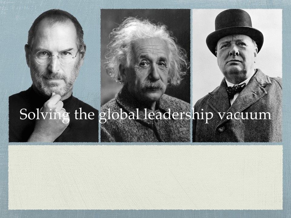 Solving the global leadership vacuum
