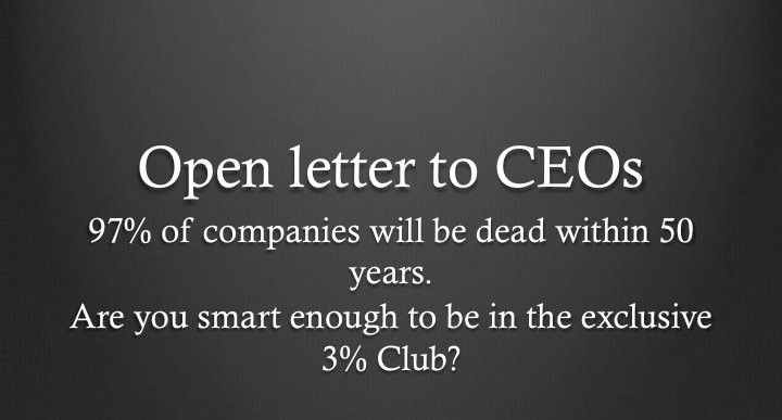 Open Letter to CEOs